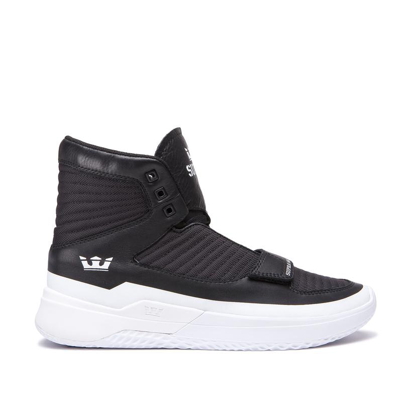 Zapatillas Altas Supra Argentina Hombre - THEORY Negras (YODRM-6947)